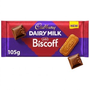 Cadbury Dairy Milk Biscoff Biscuit Chocolate Bar PMP 1.75 95g
