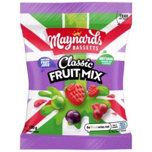 Maynards Bassetts Classic Fruit Mix Jelly 100g