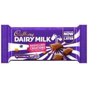 Cadbury Dairy Milk Marvellous Creations Jelly Popping Candy Chocolate 56g