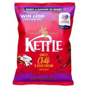 Kettle Sweet Chilli & Sour Cream Potato Chips 130g
