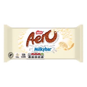 Aero Milkybar Block 90g