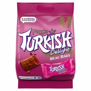 Fry's Turkish Delight Mini Bar Bags 105g
