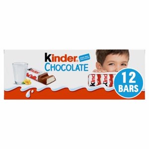 Kinder Chocolate Bars 12pk