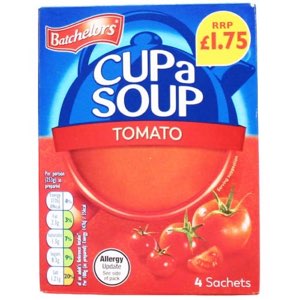 Batchelors Cup A Soup 93g Tomato 4 Pack PMP