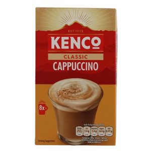 Kenco 8x14.8g Instant Coffee Sachets Cappuccino