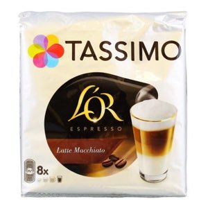 Tassimo L'or Latte Macchiato Coffee Pods 8's