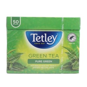 Tetley Pure Green Tea Bags 50's