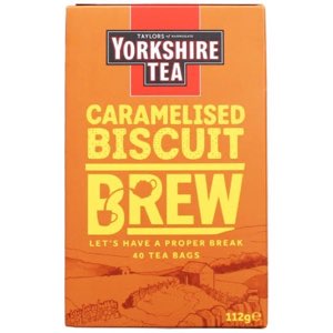 Yorkshire Tea Caramelised Biscuit Brew 40's
